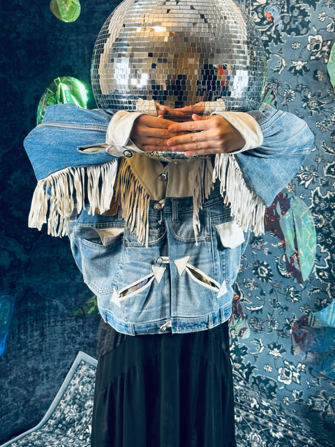 Vintage Cowboy-Jacke "Nolabel"