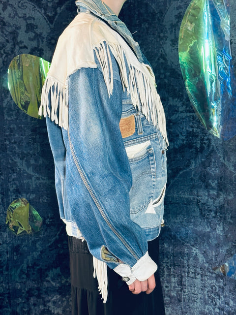 Vintage Cowboy-Jacke "Nolabel"