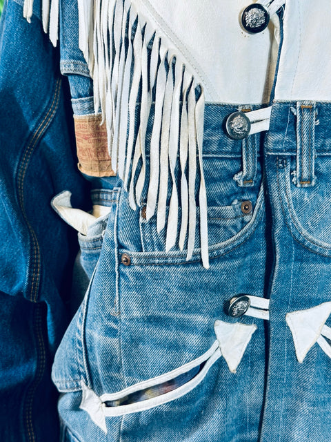 Vintage Cowboy-Jacke "Nolabel"