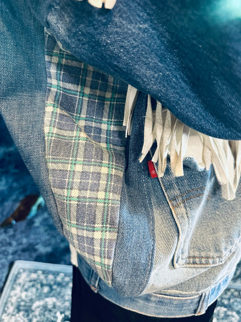 Vintage Cowboy-Jacke "Nolabel"