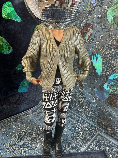 Strickjacke "Gold&Silver Paris"