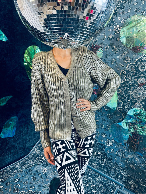 Strickjacke "Gold&Silver Paris"