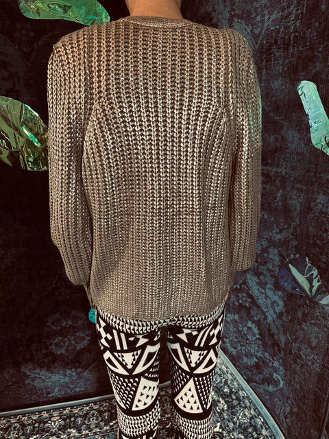 Strickjacke "Gold&Silver Paris"