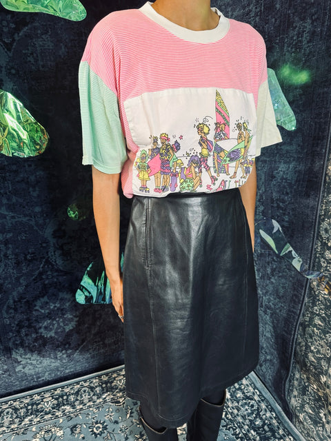 Vintage-T-Shirt "3Suisses"