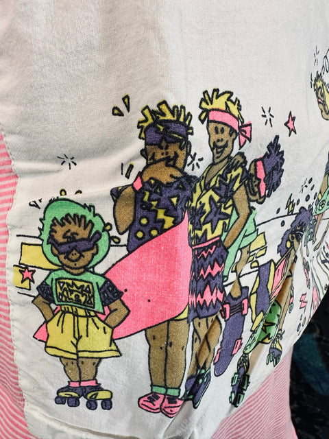 Vintage-T-Shirt "3Suisses"